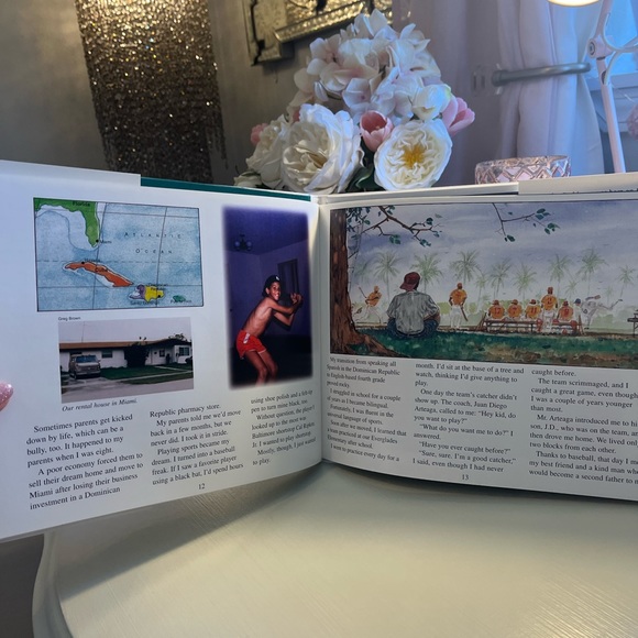 ⚾️🧢1998 Signed Alex Rodriquez “Hit a Grand Slam” (Positively for Kids) Book - Picture 10 of 15